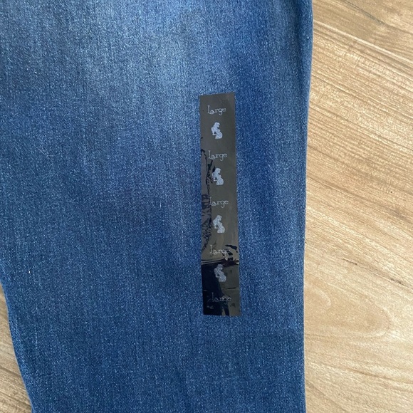 Indigo Poppy gray ankle skinny Maternity jeans - Picture 8 of 16